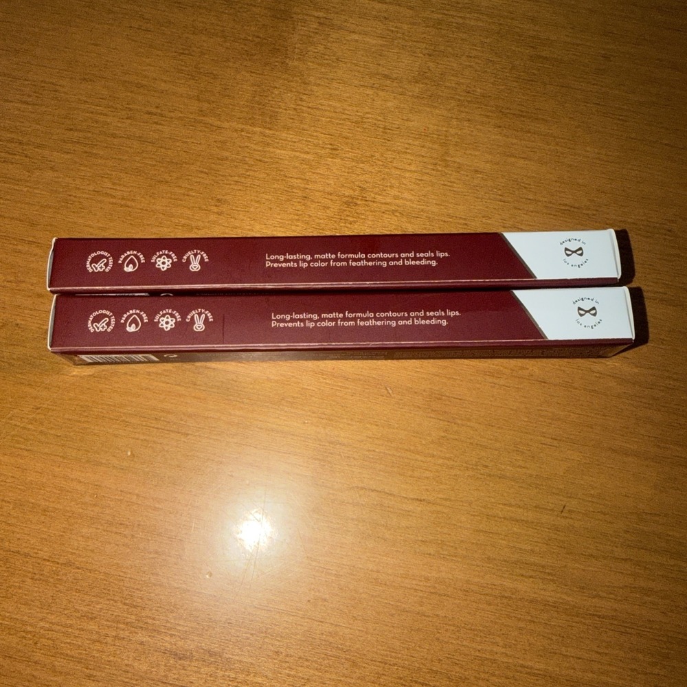 NEW The Creme Shop Liplock Lip Liner Pencil Wine not - LOT OF 2 - Picture 6 of 7